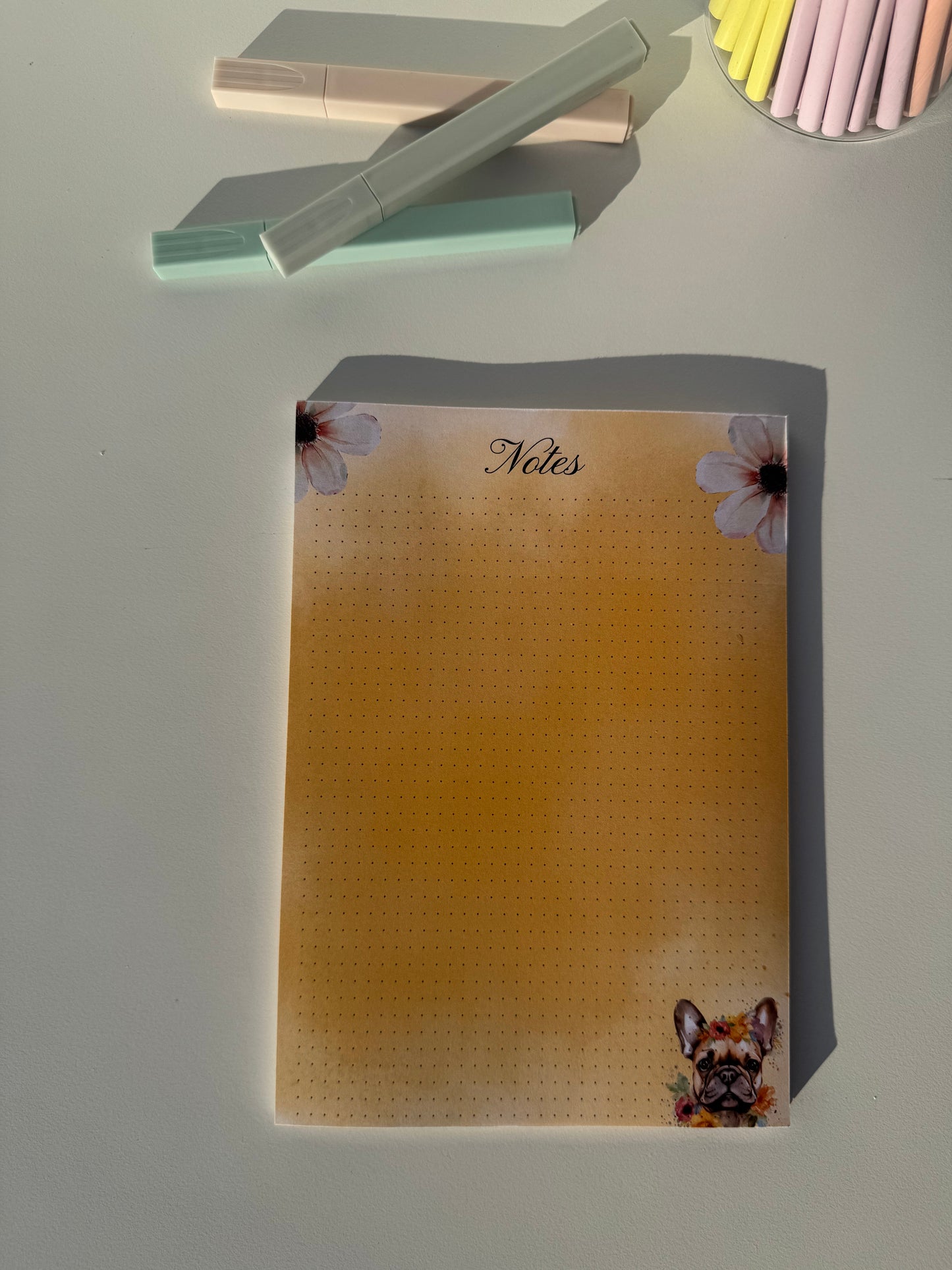 Notizblock French Bulldog