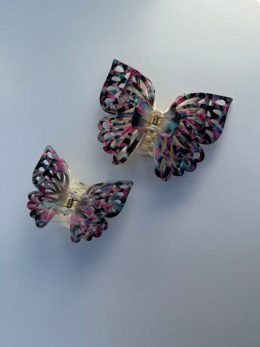 Haarspange Butterfly ,,dark desire“